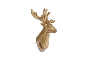 Sculptuur "Deer" goud voor waxine