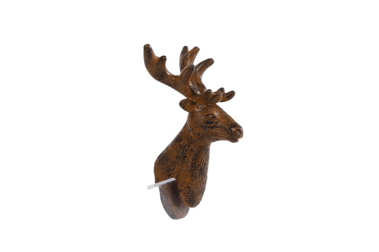 Sculptuur "Deer" bruin voor waxine