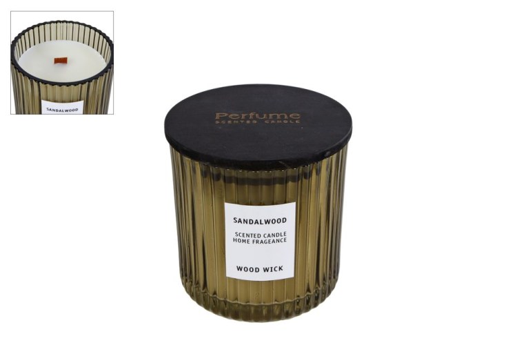 Geurkaars Sandelwood S woodwick