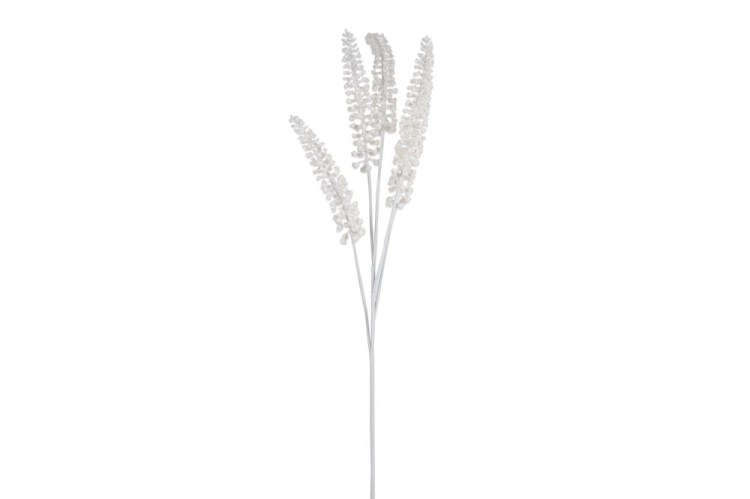 Zijde "Phytolacca" wit 93cm