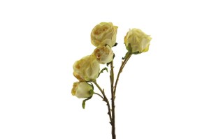 Zijde "Rose spray nana" crème 43cm