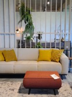 Statement 4-zits Bank 280 Cm Bouclé Beige