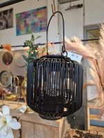 Hanglamp solar LED Didem zwart