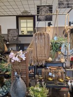 Hanglamp solar LED Didem naturel L