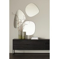 PHILOU SPIEGEL ZWART 60x55CM