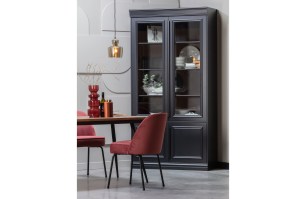 Rhombic Eettafel 220x90cm Hout/metaal