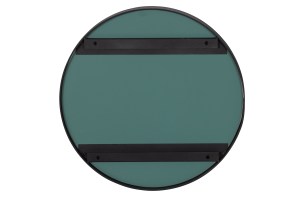 Doutzen Spiegel Metaal Zwart 50cm