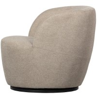 SERRA DRAAIFAUTEUIL GEWEVEN STOF ZAND
