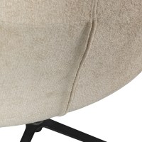 JOB DRAAIFAUTEUIL BOUCLÉ ZAND