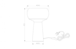 BePureHome Mushroom tafellamp