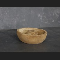 kandelaar rond teak M