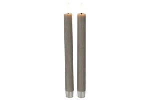 Dinerkaars rustiek Ø2,2CM LED L s2 grijs