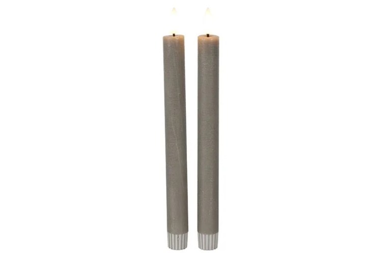 Dinerkaars rustiek Ø2,2CM LED L s2 grijs