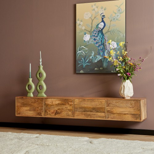 zwevend tv meubel Vision Naturel | 200cm