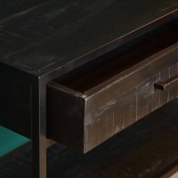 Sidetable Denver black| Mangohout en metaal Starfurn VanEtje Stoer Wonen
