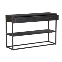 Sidetable Denver black| Mangohout en metaal Starfurn VanEtje Stoer Wonen