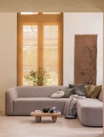 Sloping Hoekbank Rechts Pearl Melange