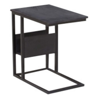 Slider magazine bijzettafel | Zwart mangohout Starfurn VanEtje Stoer Wonen