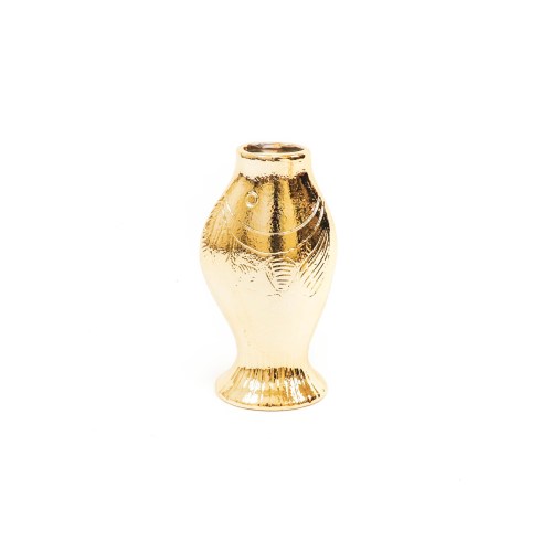 Vaas - Gouden Vis - 13,5x10x25cm