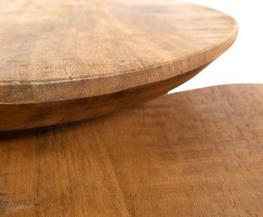 Erfurt salontafel organisch, set van 2, Smooth Natural - Must Have Collection