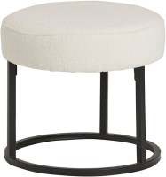 Escabel poef - Ø45 - Alpine - Ivory 101 - Unique Collection