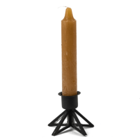 Kaarsenstandaard ster glas