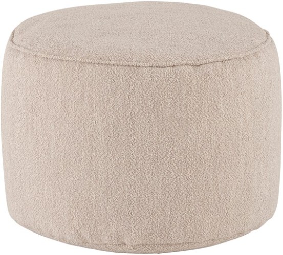Poef Baggy – Ø50 – alpine naturel LeChair