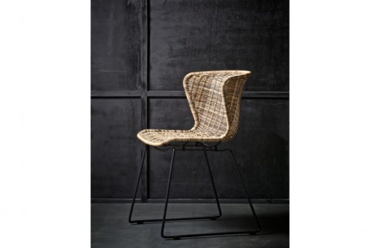 Set van 2 - Wings stoel naturel