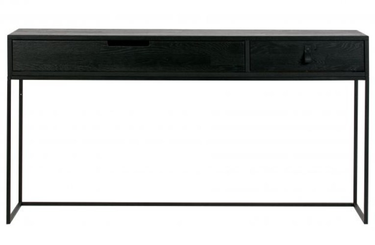 Silas Sidetable Eiken Geborsteld Black Night [fsc]