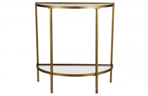Goddess Sidetable Antique Brass