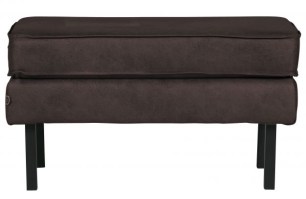 Rodeo Hocker Op Poten Zwart