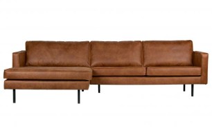 Rodeo Chaise Longue Links Cognac