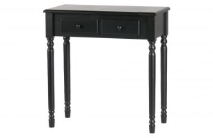 Romy hal/kaptafel hout zwart woood