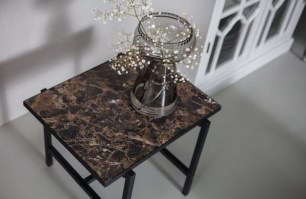 Turn around bijzettafel zwart 40x50x44