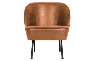 Vogue Fauteuil Leer Cognac