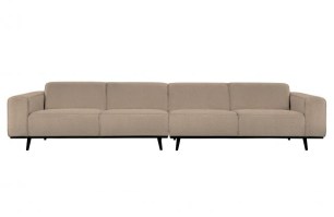 Statement Xl 4-zits Bank 372 Cm Bouclé Beige