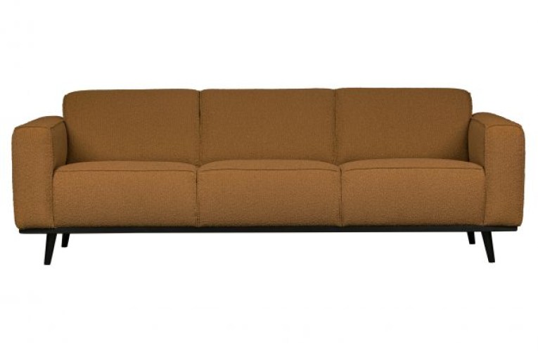 Statement 3-zits Bank 230 Cm Bouclé Butter