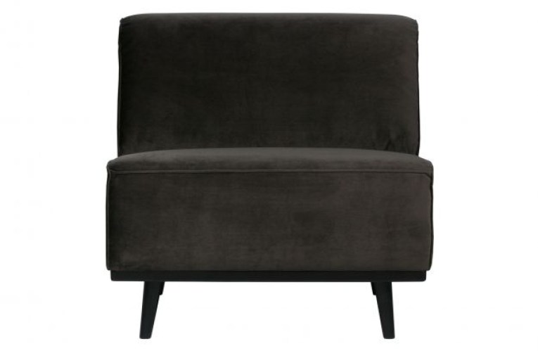 Statement 1-zits Element Fluweel Warm Groen