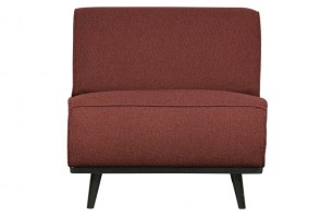 Statement 1-zits Element Bouclé Chestnut