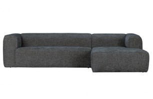 Bean Hoekbank Rechts Grove Melange Stof Terrazzo