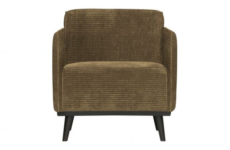Statement Fauteuil Met Arm Brede Platte Rib Rock
