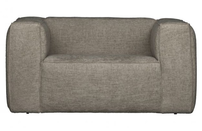 Bean Fauteuil Grove Melange Stof Travertin