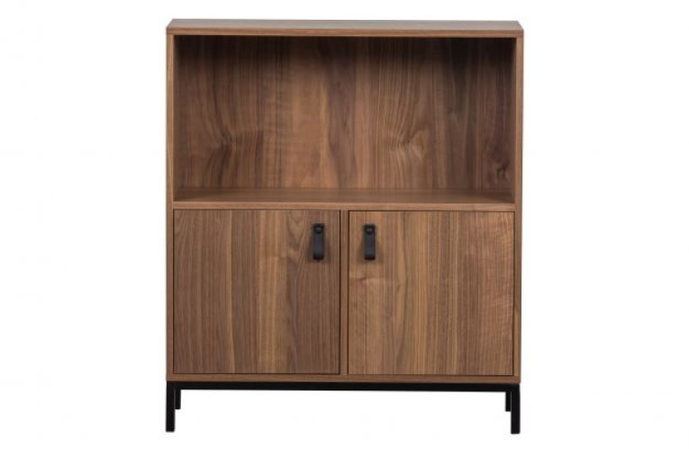 Bookazine Low Boekenkast Noten [fsc]