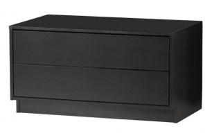 Finca Tv Meubel 75cm Grenen Zwart [fsc]