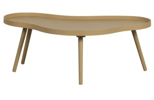 Mae Bijzettafel Organisch Langwerpig Hout Alpaca