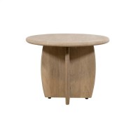 Bijzettafel Ø60, H45, Acacia Weathered Wood - Durban Table Collection