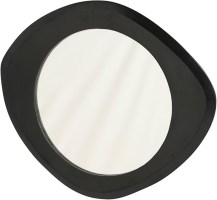 Spiegel 70, geometrisch, Black