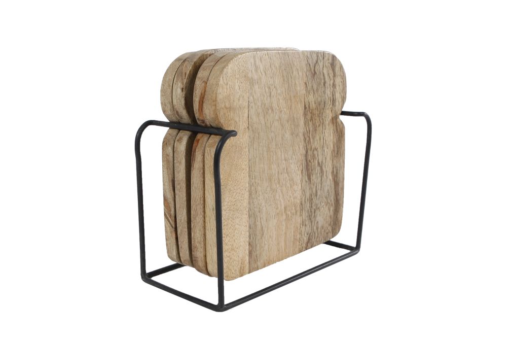 Onderbord / broodplank met standaard "Bread" L naturel hout 