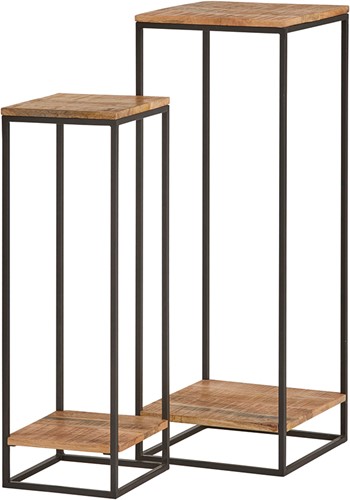 Volharding Altijd Mysterie Meubels: Cuba plantentafel set van 2 - Best Seller Collection