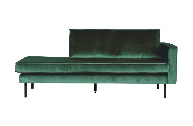 Rodeo Daybed Right Velvet Green Forest